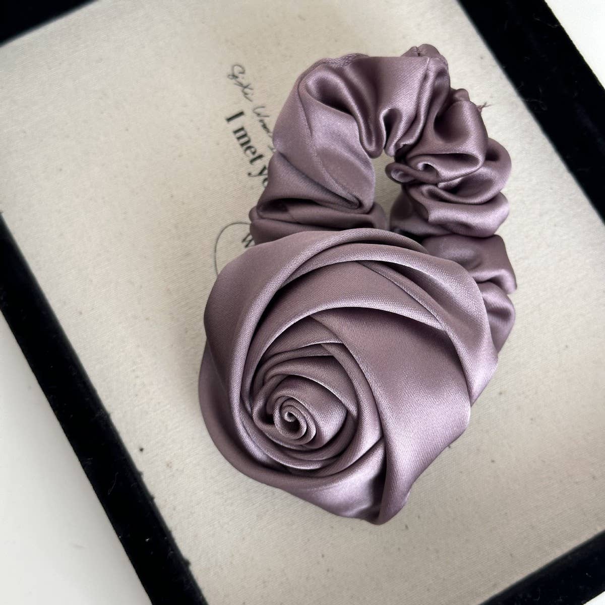 PREMIUM VINTAGE SATIN ROSE HAIRBAND_CWAHA4666