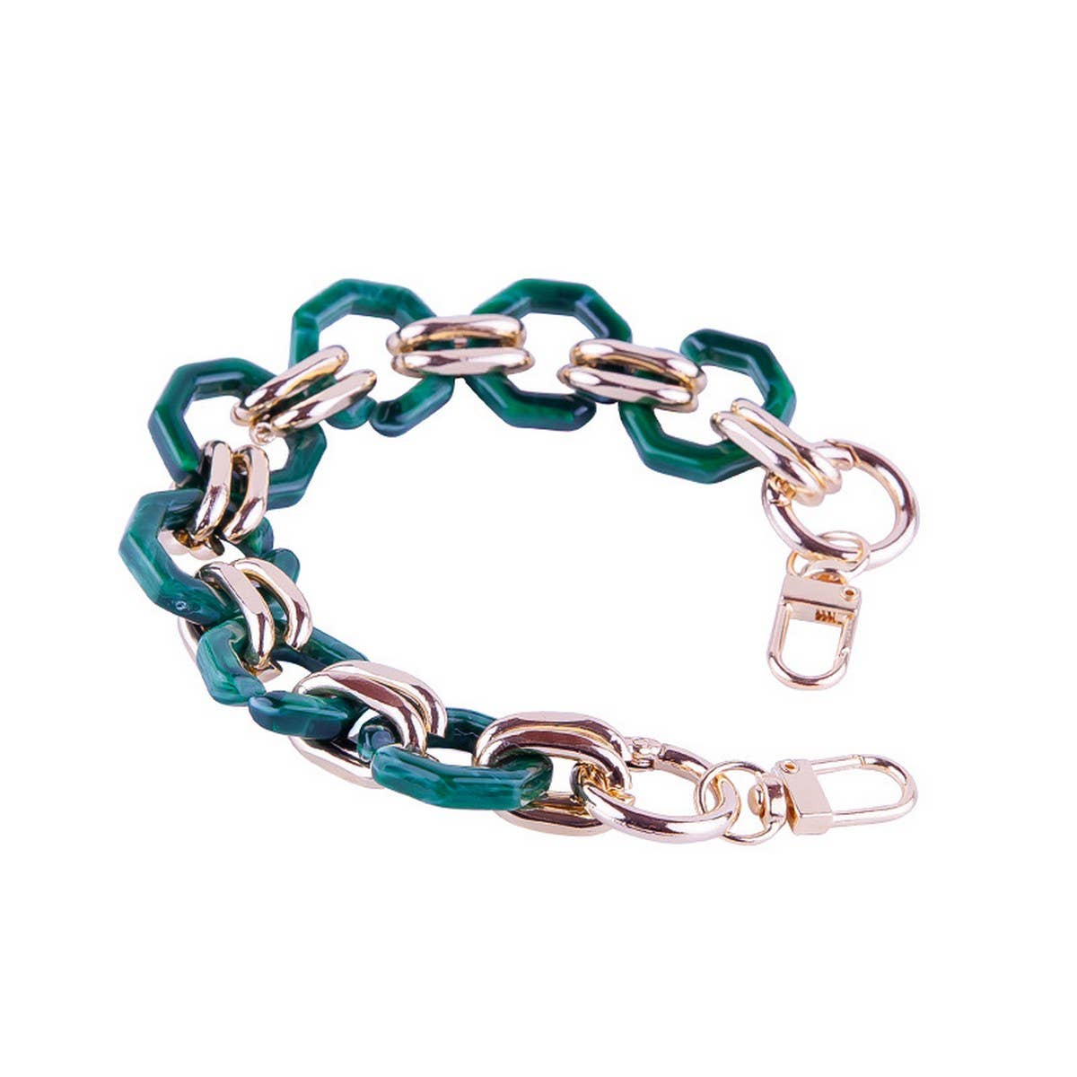 12IN ACRYLIC CHAIN HANDLE STRAP BAGS STRAP_CWMM5100