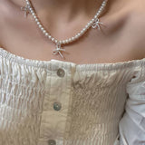 Versatile High-End Retro Bow Necklace For Women