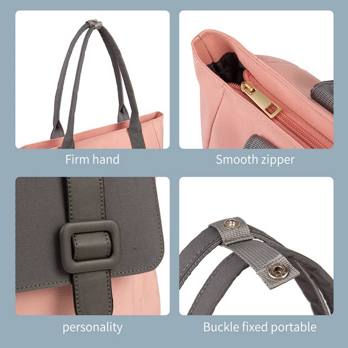 LIGHTWEIGHT CROSS BODY MOTHER AND BABY BAG_CWAB2235