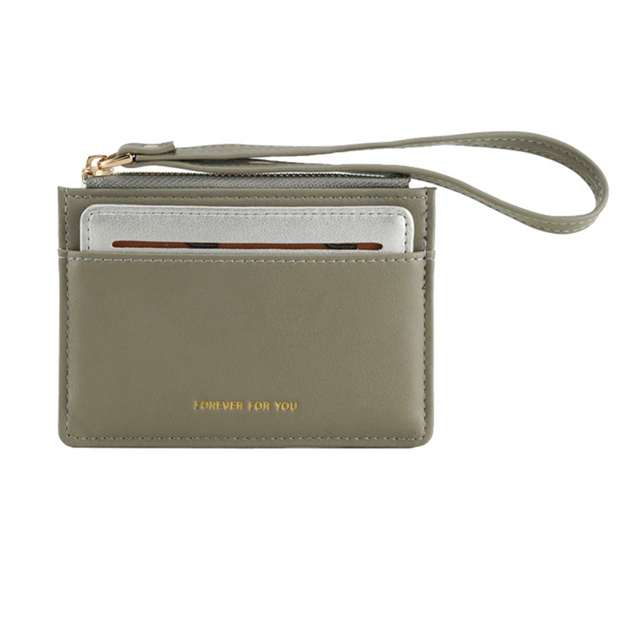 SIMPLE CLUTCH BAG COIN PURSE WALLET_CWAB1236