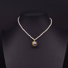 DESIGNER NATURAL FRESHWATER PEARL NECKLACE_CWAJE3870