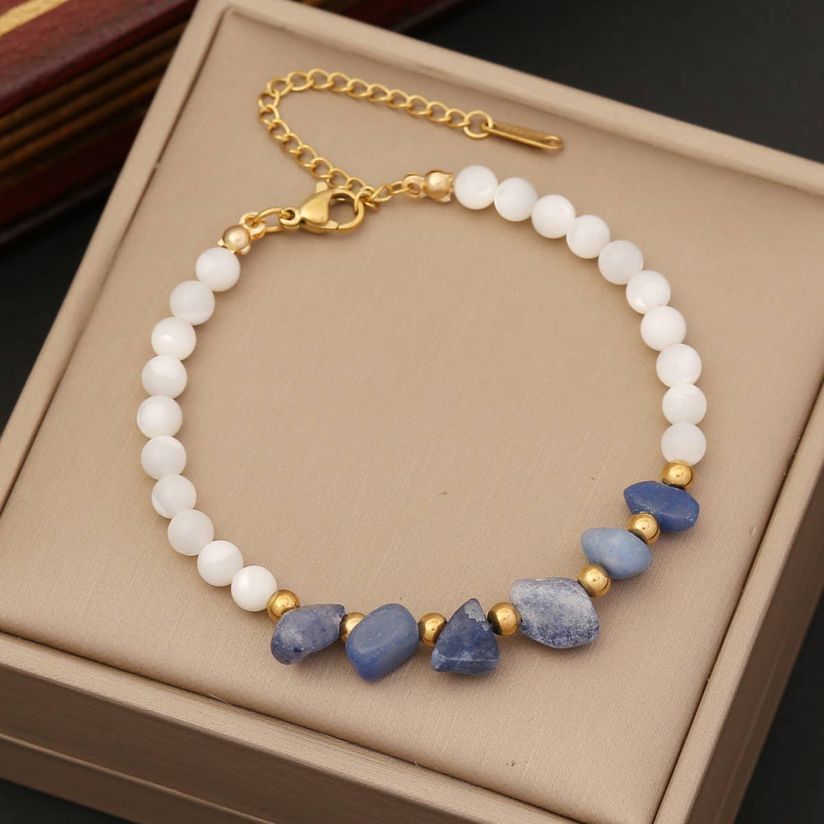 SIMPLE FASHION NATURAL STONE BRACELET_CWAJE0644