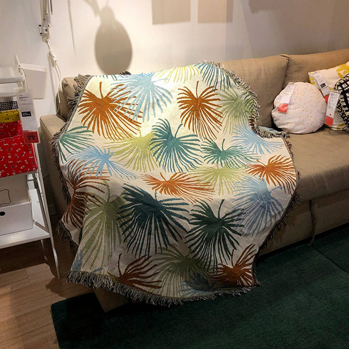 MAPLE LEAF BLANKET SOFA BLANKET COVER BLANKET_CWMM0407