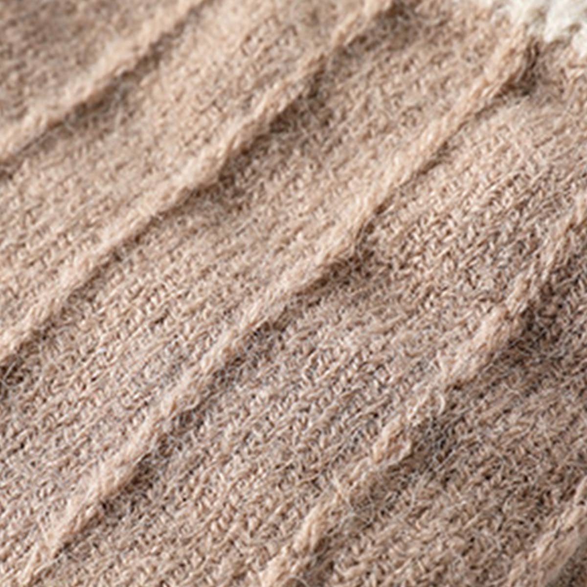 Women Warm And Cold Knitted Gloves_Cwag0030