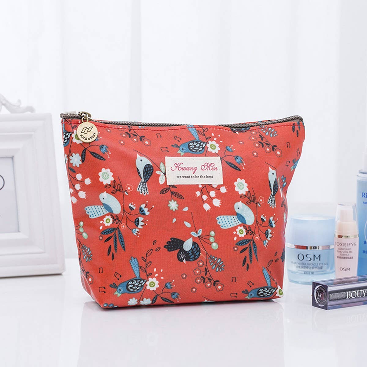 PORTABLE TRAVEL COSMETICS STORAGE BAG MAKEUP BAG_CWAB1726