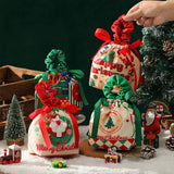 Velvet Apple Bag Christmas Eve Candy Gift Box_Cuab00758