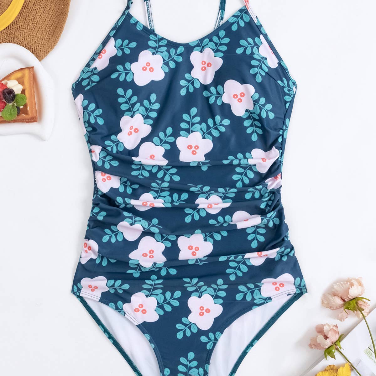 SEXY MULTI COLOR PRINT ONE PIECE SWIMSUIT_CWMW0307