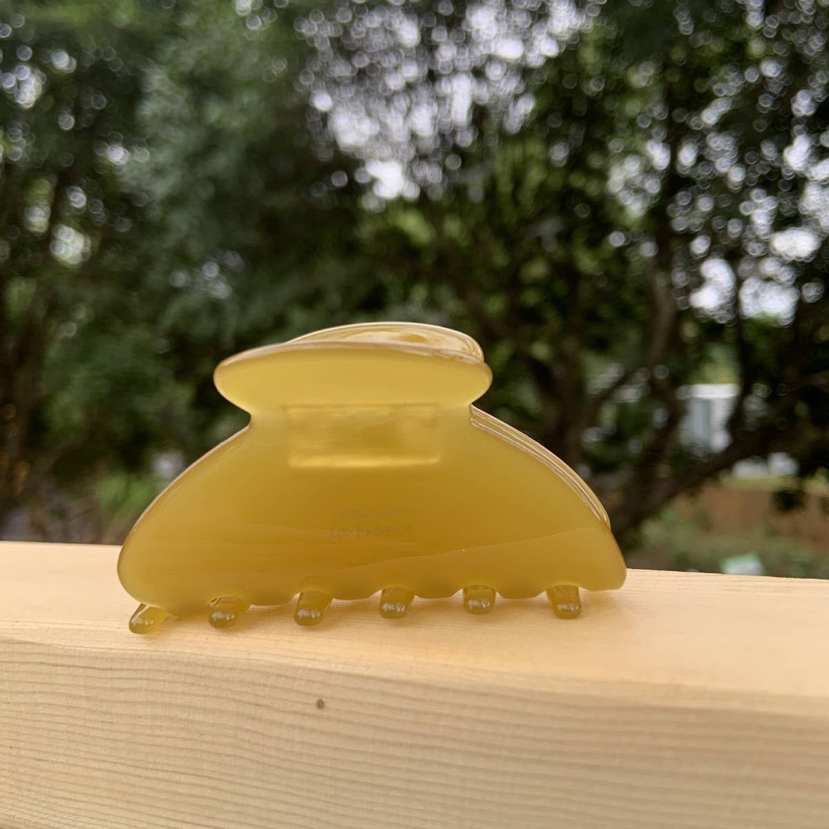 FLORAL ACETATE YUANBAO HAIR CLAW CUTE DAILY CLIP_CWAHA2160