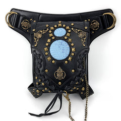 STEAMPUNK ONE SHOULDER DIAGONAL BAG PURSE_CWAB0639