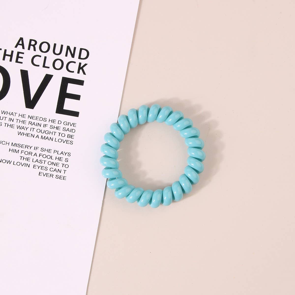 Cwaha1108_Simple Phone Line Hair Tie