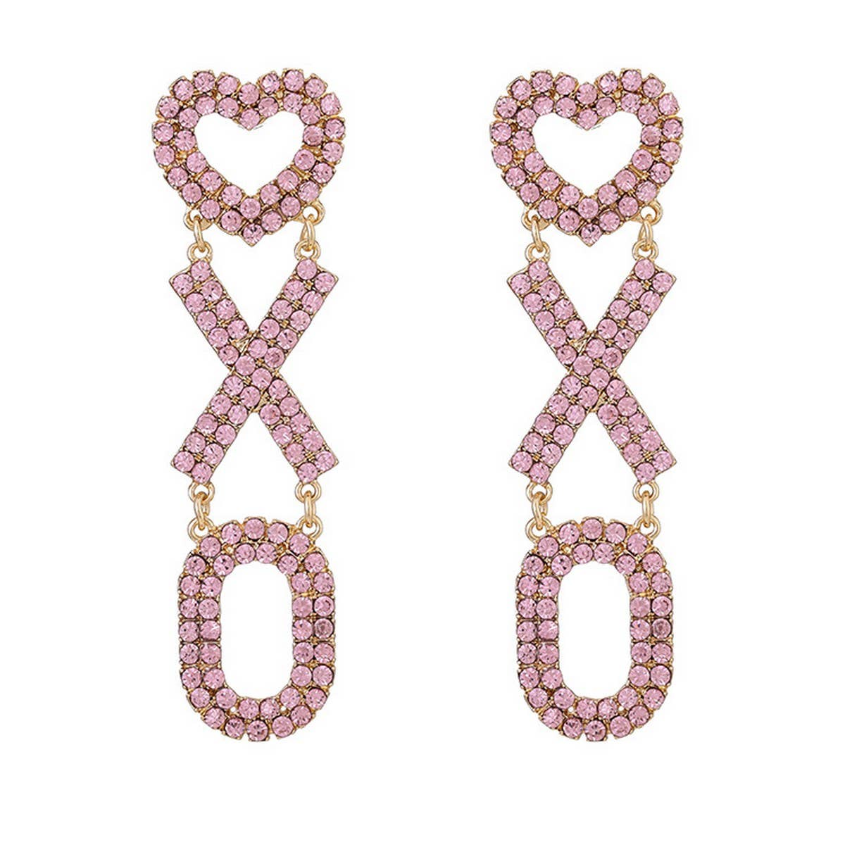 FASHIONABLE AND ELEGANT CHAIN EARRINGS SET_CWAJE2920