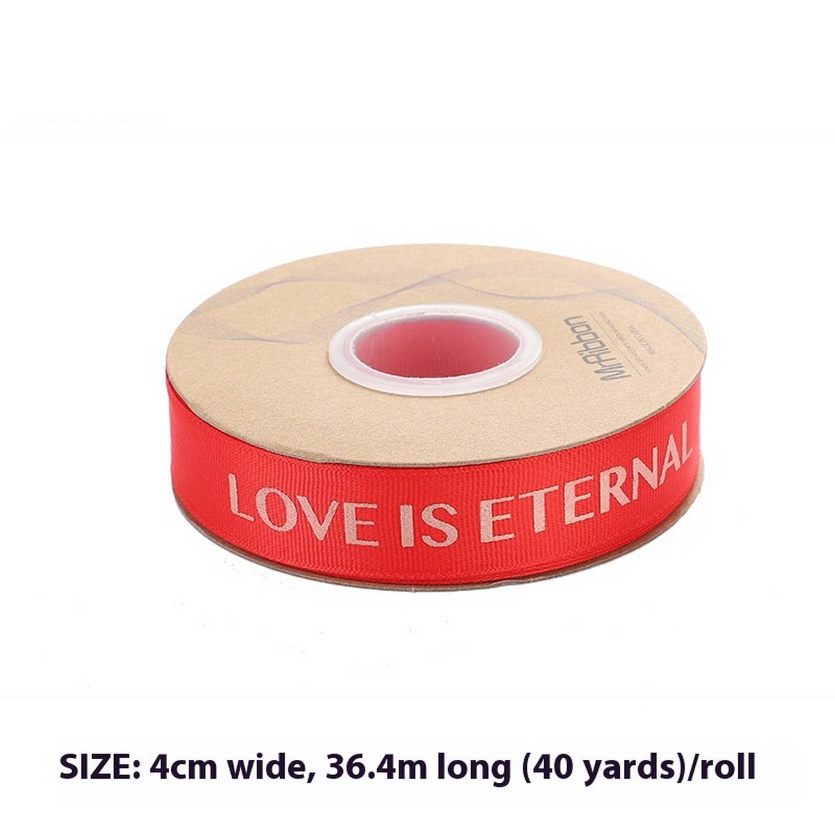 GOLD STAMPED THREADED RIBBON DIY BOW RIBBON_CWMM5778