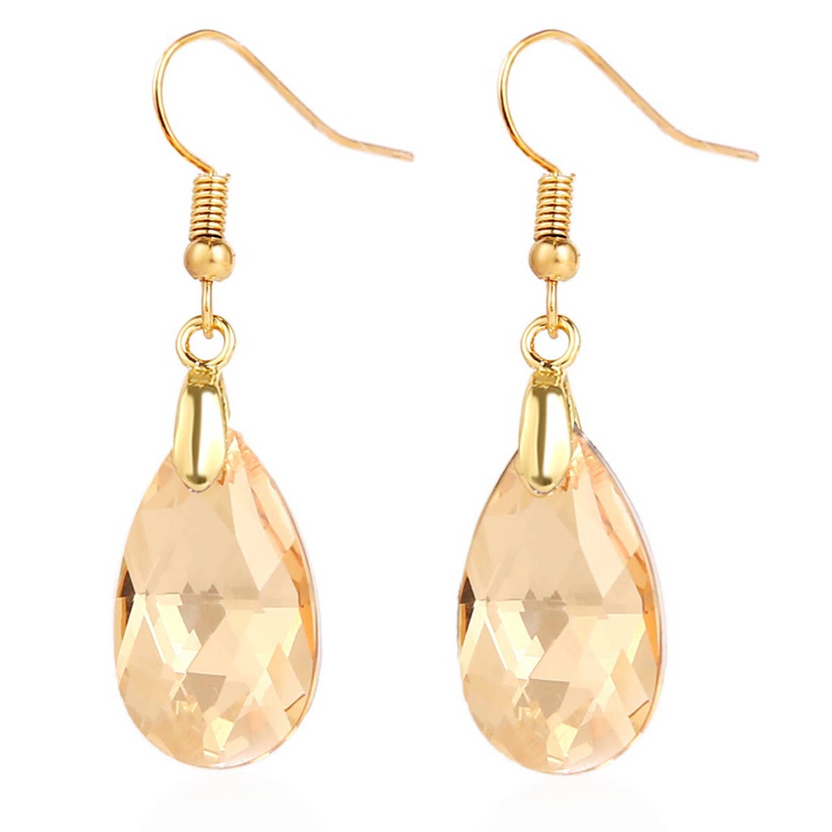 Water Droplet  Decor Drop Earrings