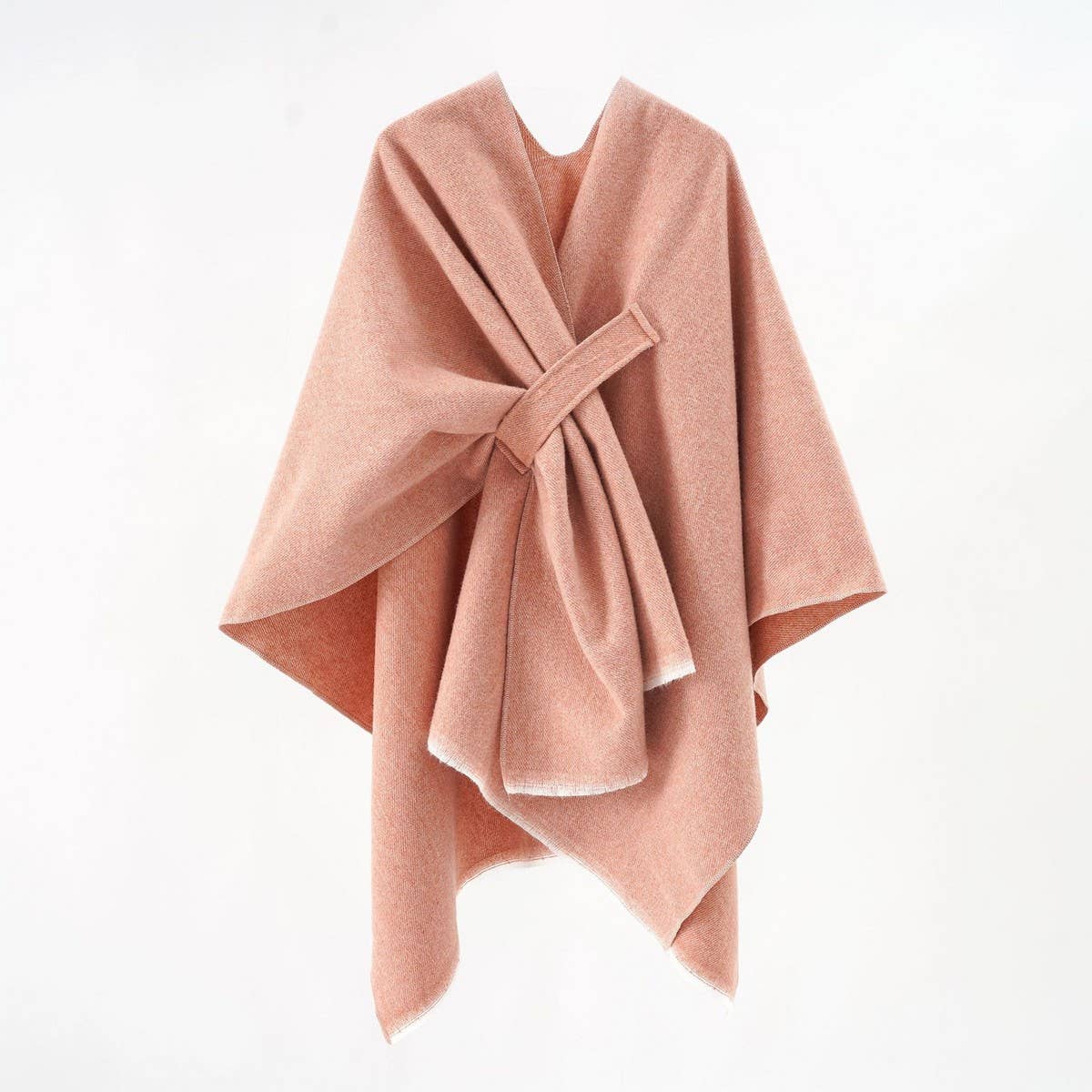 SOLID COLOR DESIGN SPLIT CASHMERE COLOR SHAWL_CWMM2081