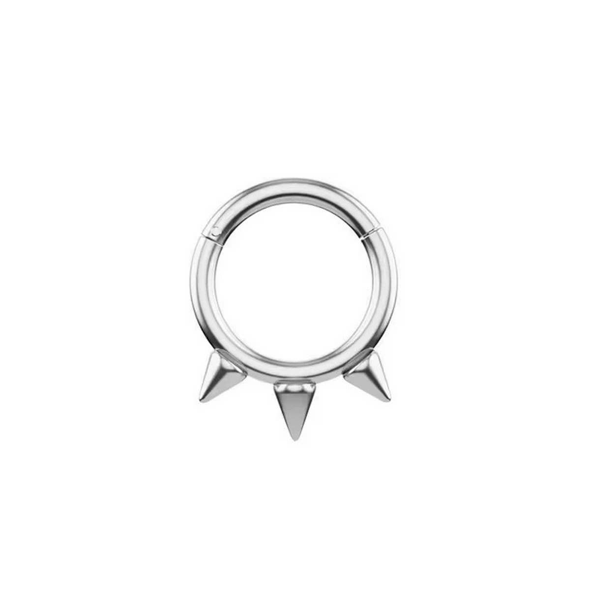 Titanium Cone Stud Seamless Nose Piercing_Cwmm9515