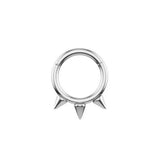 Titanium Cone Stud Seamless Nose Piercing_Cwmm9515