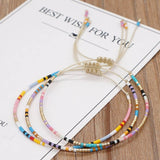 SIMPLE ULTRA FINE RICE BEADS WOMENS BRACELET_CWMM3881