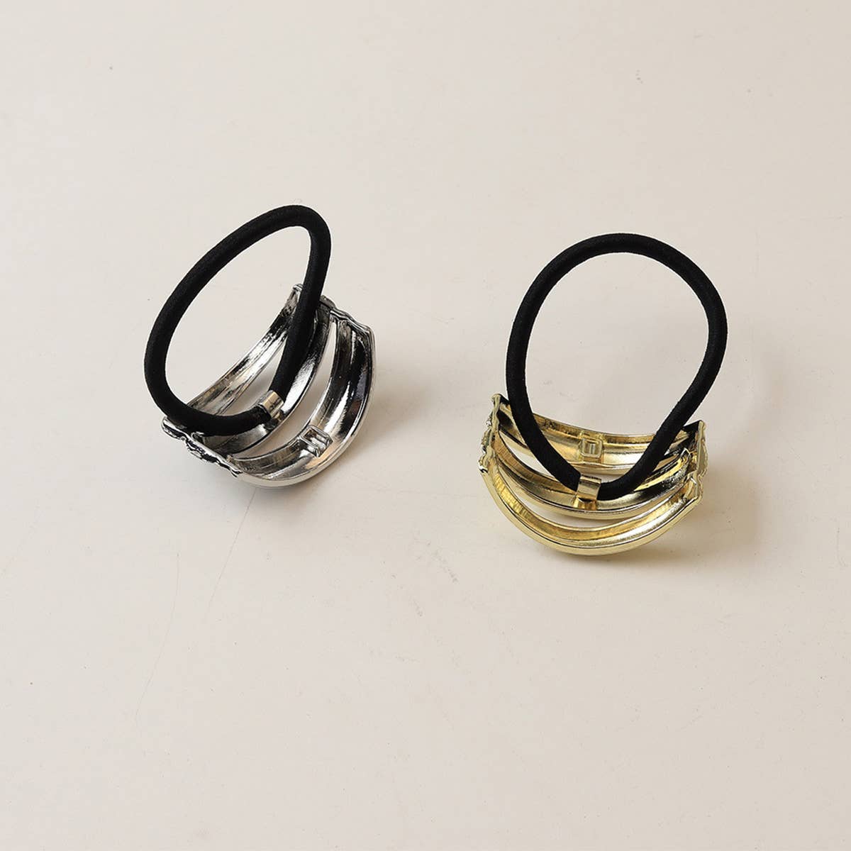 GEOMETRIC COLD STYLE SIMPLE HAIR SCRUNCHIES_CWAHA2673