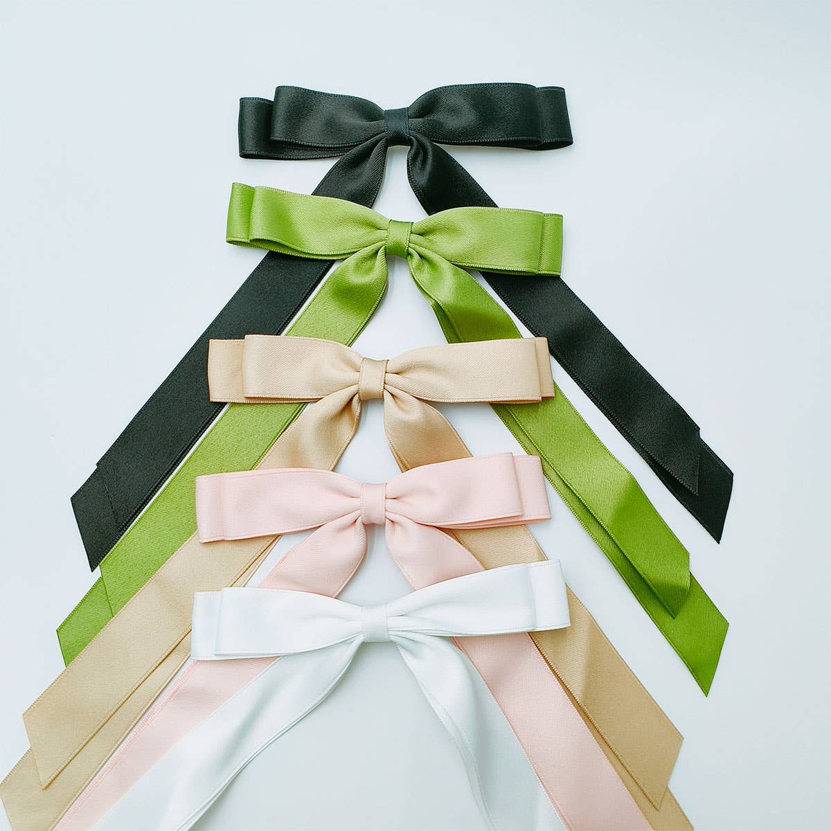 DOUBLE LAYERED BOW HAIR CLIP_CWAHA1047