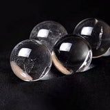 POLISHED WHITE QUARTZ SPHERE DECOR_CWMM8108