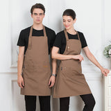 Cwmm1813_Solid Color Pocket Working Home Apron