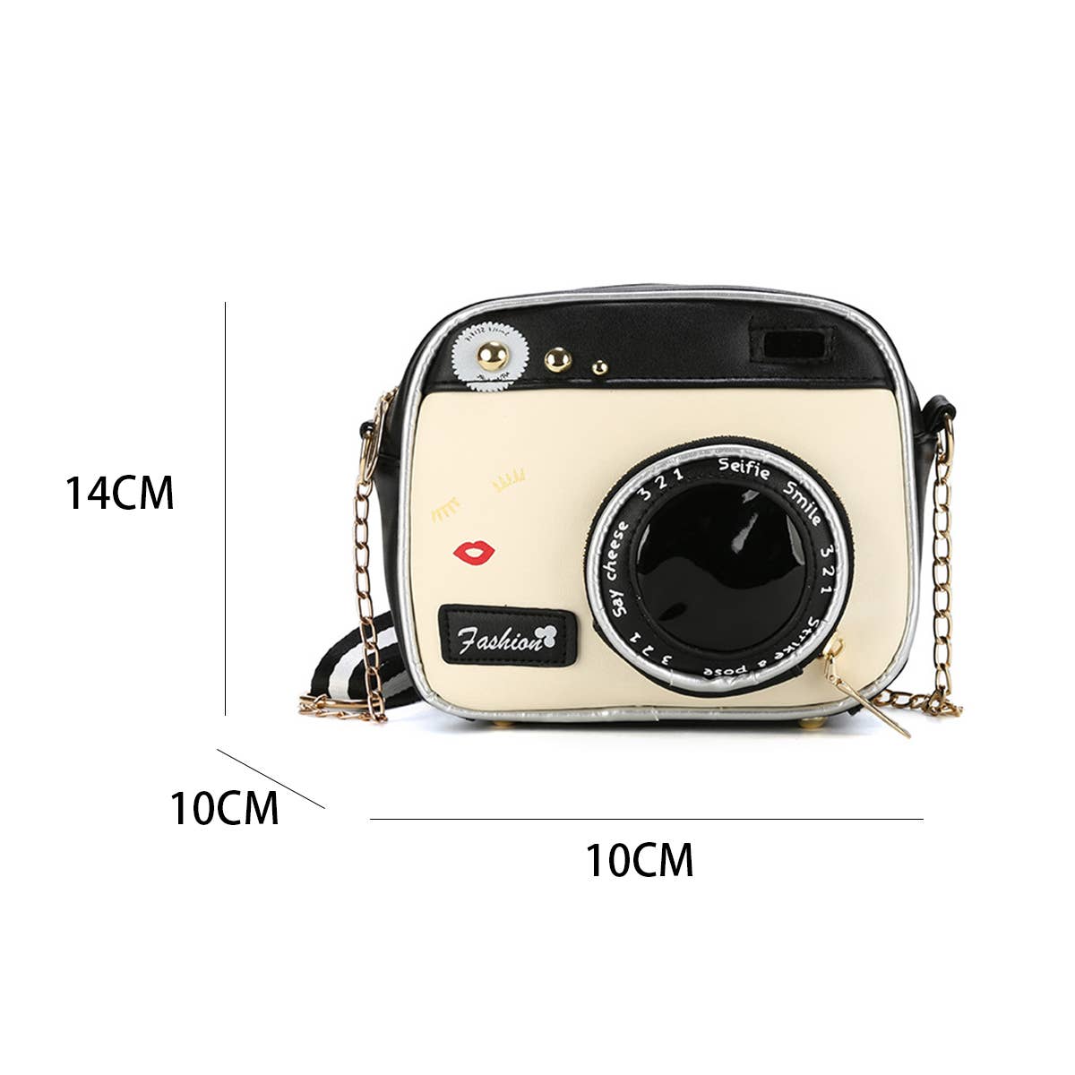 CAMERA SHAPED SHOULDER BAG_CWAB1001