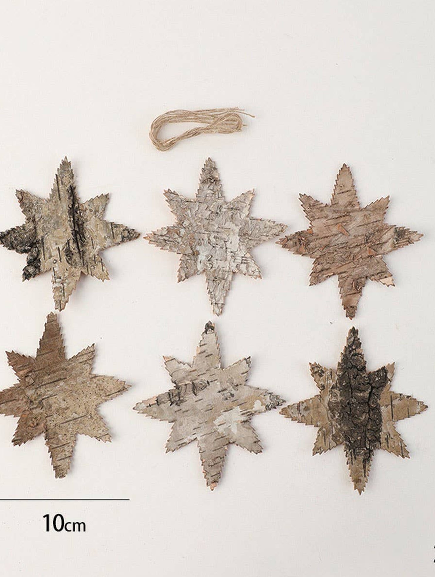 NATURAL CEDAR WOODEN CHRISTMAS TREE HANGING DECOR_CWMM9791