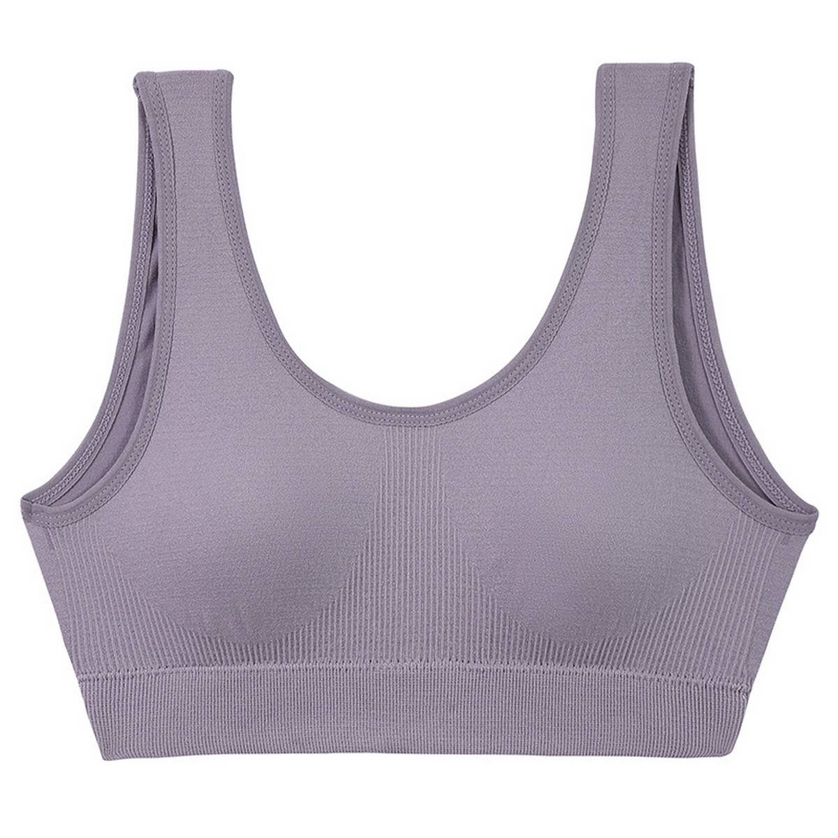 PLUS SIZE ANTI EXPOSURE YOGA SPORTS BRA_CWMU0310