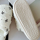 NEW STYLE HOME WARM PLUSH NON SLIP COTTON SLIPPERS_CWMM2952