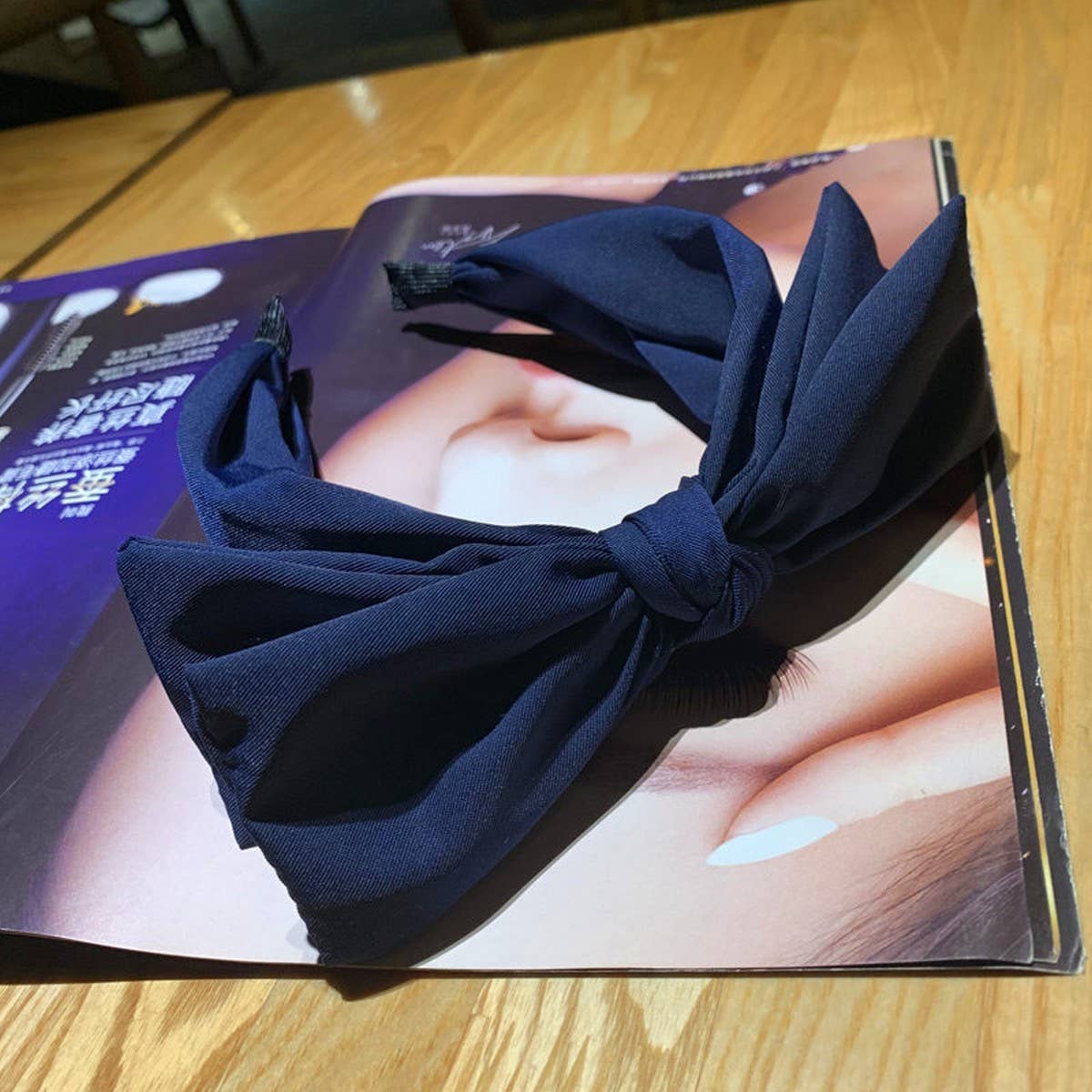 SWEET AND SIMPLE BOW HEADBAND_CWAHA2564