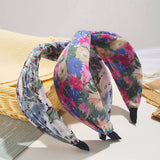 CROSS HEADBAND WIDE BRIM FABRIC HEADBAND_CWAHA1706
