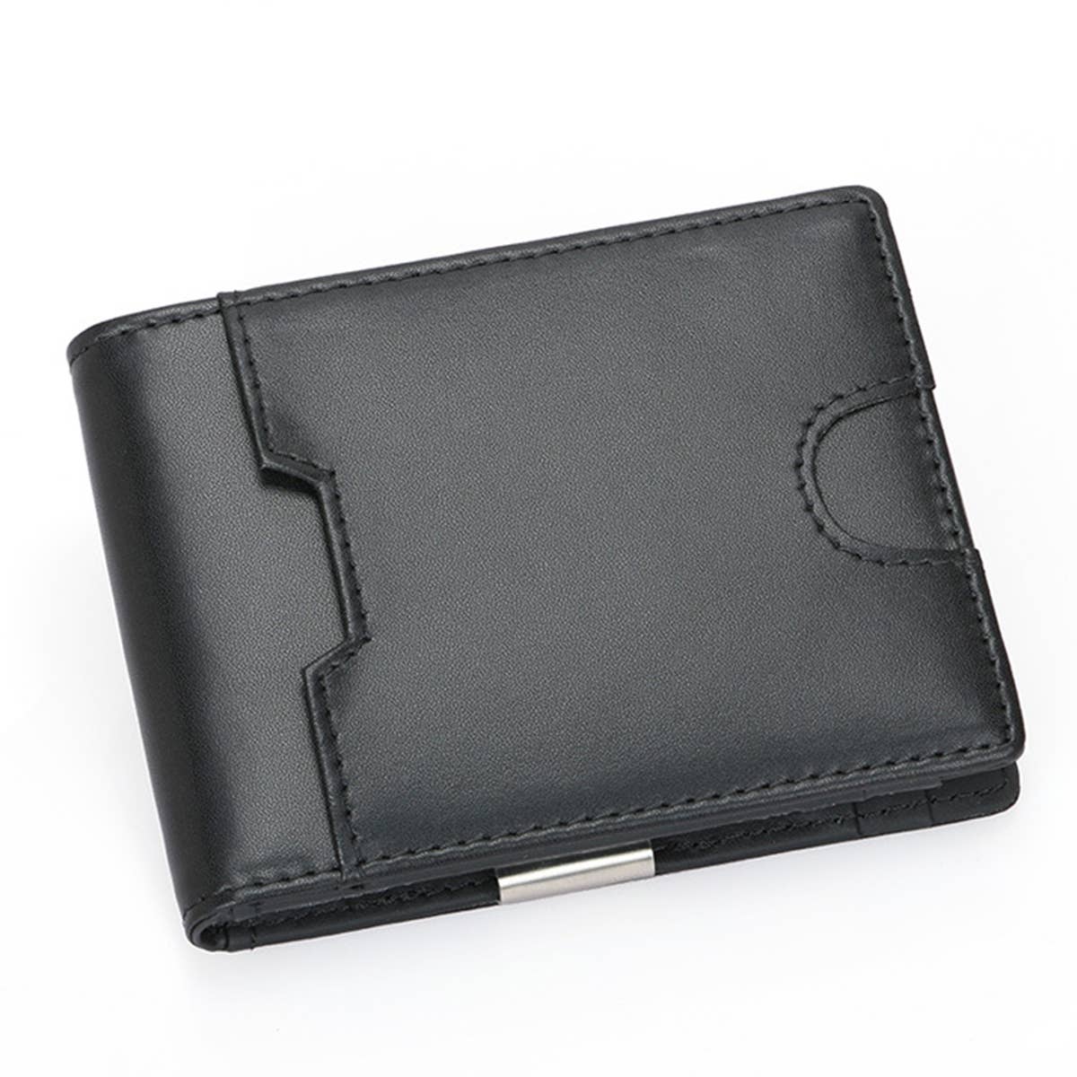 MEN RETRO ZIPPER CREDIT CARD BAG WALLET_CWAB1340