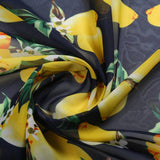 LEMON PRINT OPEN FRONT KIMONO CARDIGAN FOR SUMMER_CWASC0794