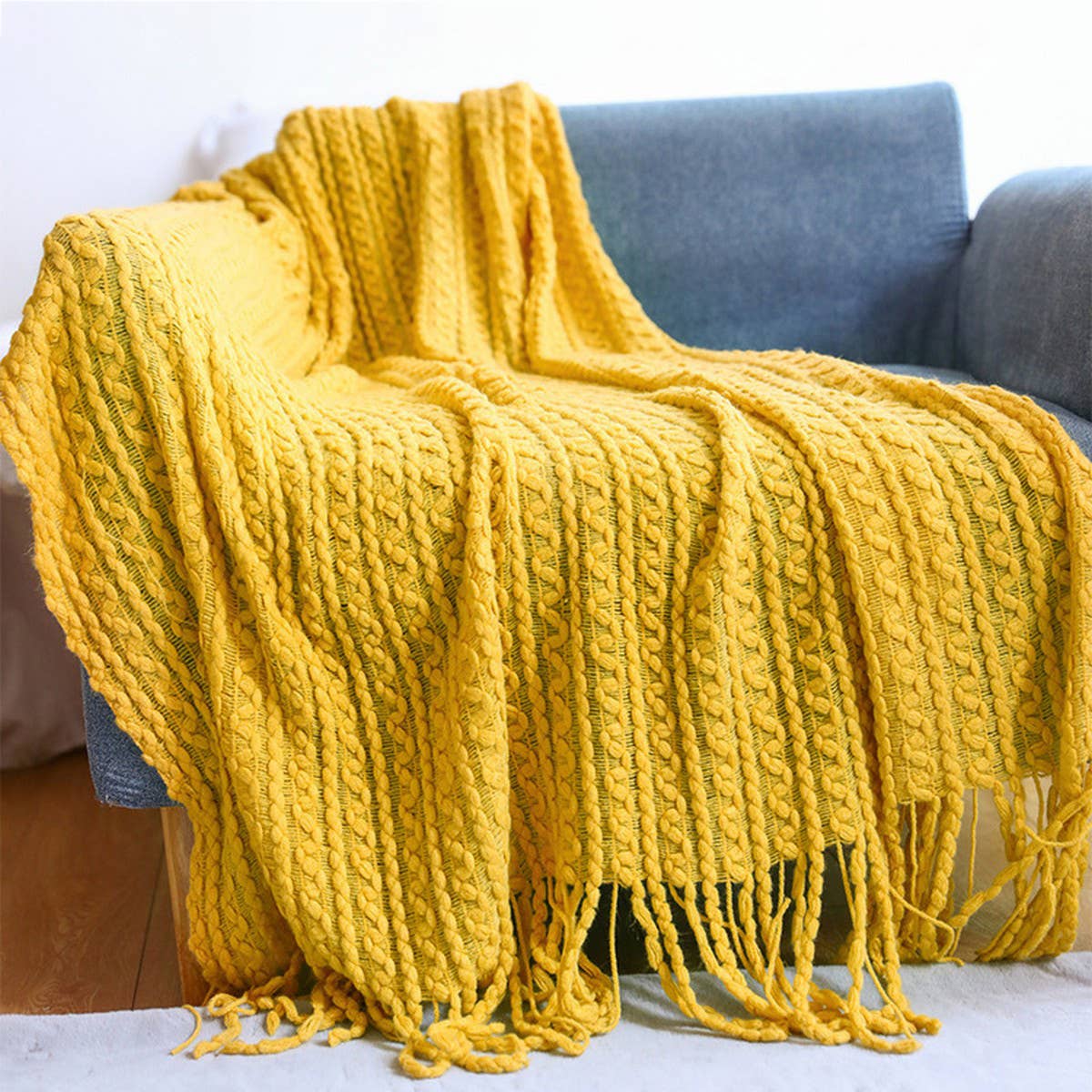 LIGHTWEIGHT SOFT AND COMFORTABLE KNITTING BLANKET_CWMM0202