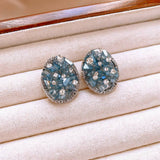 OVAL TEMPERAMENT TREND EXQUISITE EARRINGS_CWAJE2334