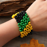 COCONUT SHELL ETHNIC STYLE HANDMADE BRACELET_CWMM4410