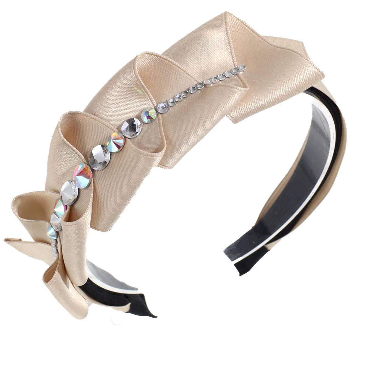 SIMPLE SIDE PLEATED WIDE HEADBAND_CWAHA2250