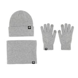 Windproof Warm Hat Scarf Gloves Three-Piece Set_Cwmm2781