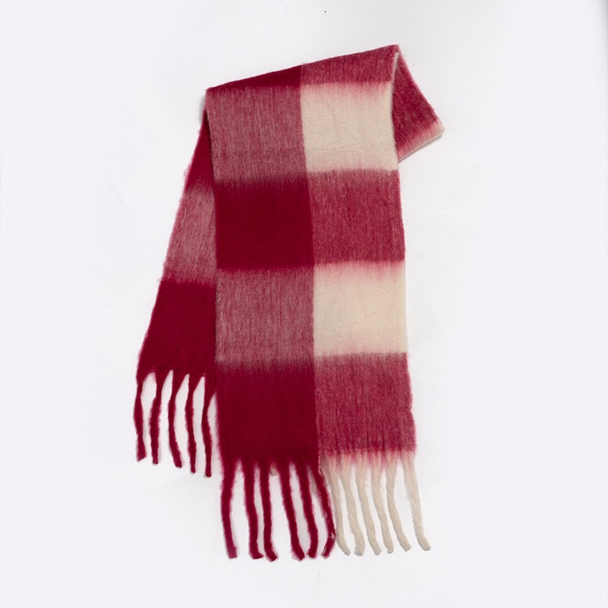 SOFT LUXURY BRUSHED SCARF WINTER COMMUTER WRAP_CWASC2700