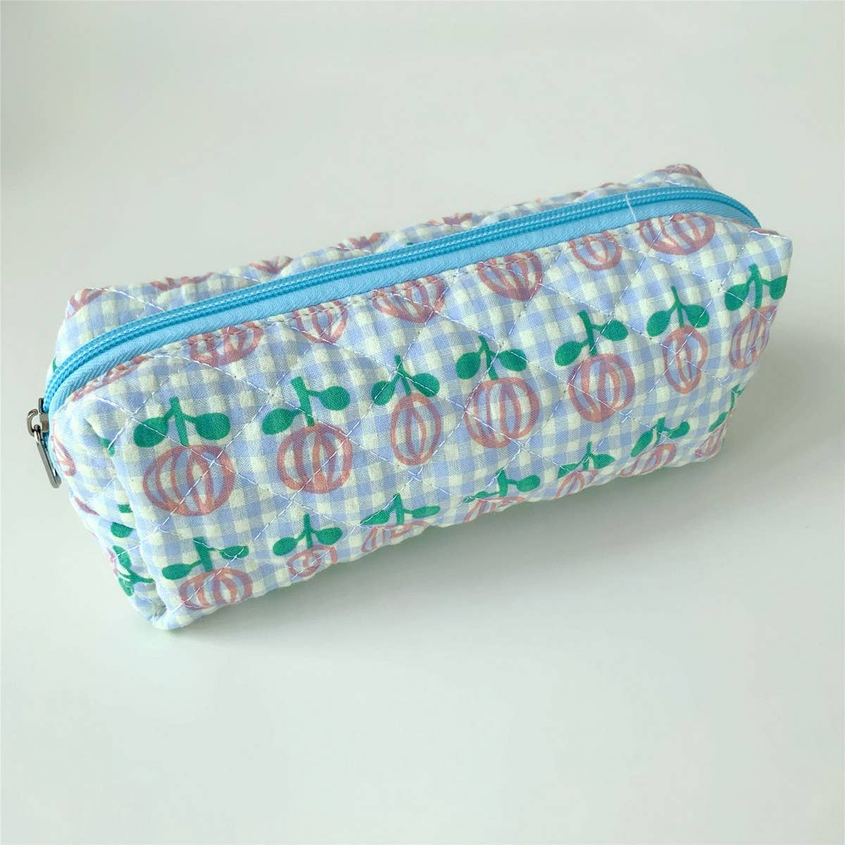 CASUAL FLORAL PENCIL CASE COSMETIC BAG_CWAB1044