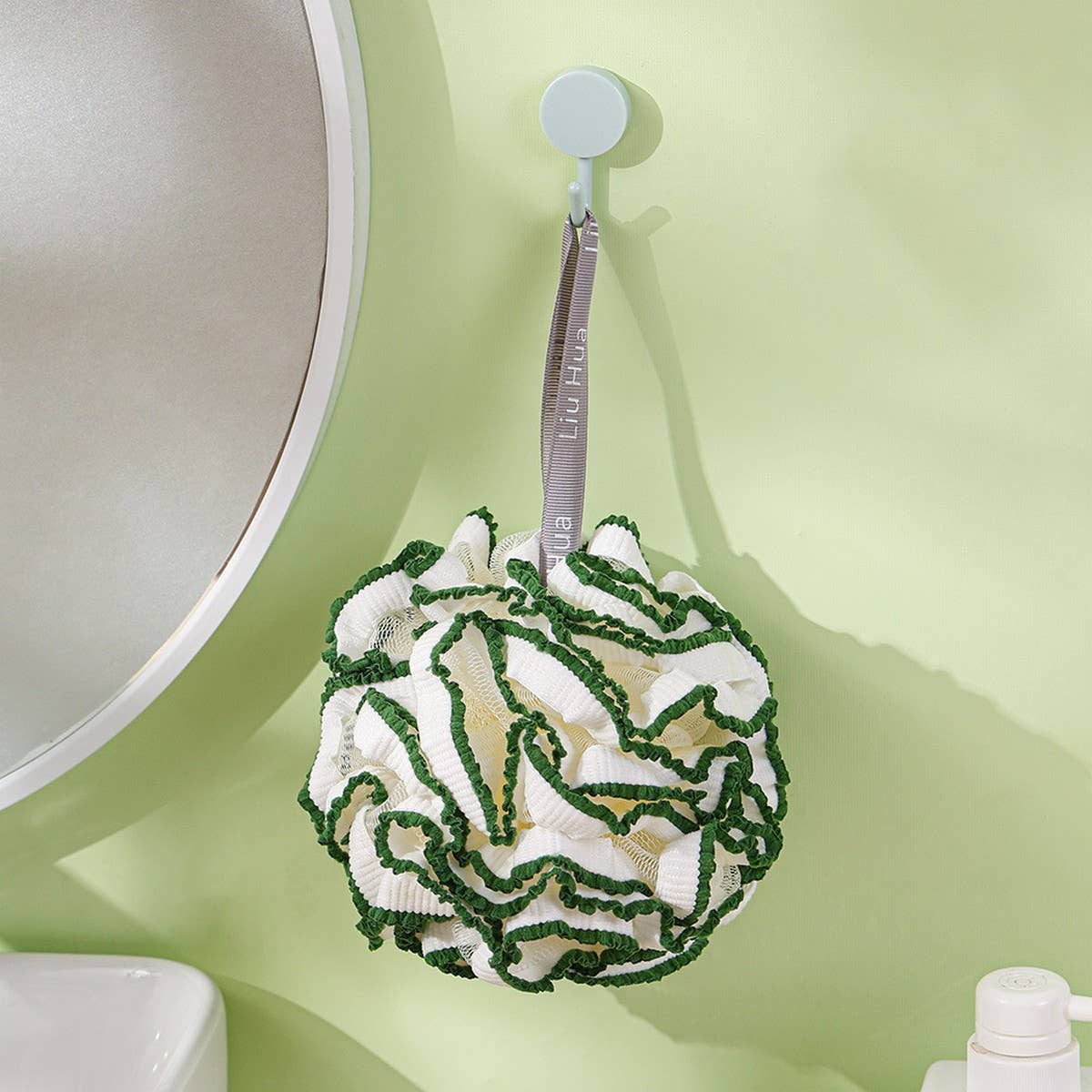 BATH POUF WAVE PURE DESIRE BATH BALL_CWMM3343
