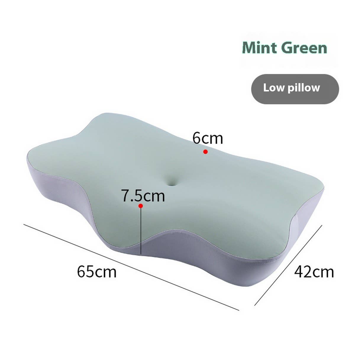 HIGH SUPPORT MEMORY FOAM PILLOW SLOW REBOUND_CWMM8083