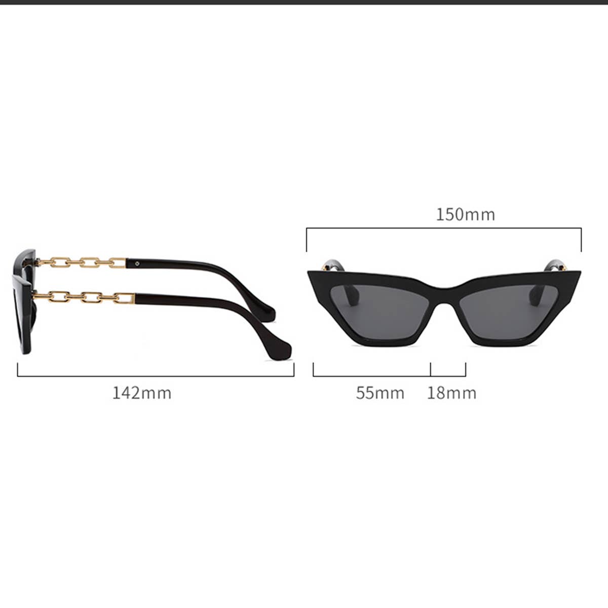 NEW PERSONALIZED RETRO CAT EYE SUNGLASSES_CWASG0374