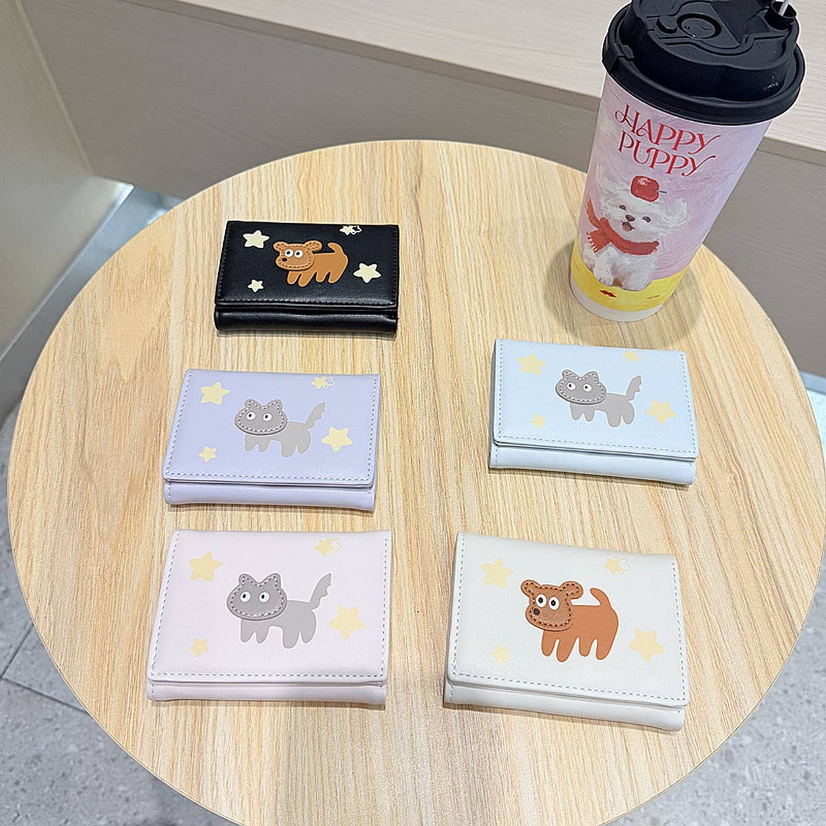 Cute Cartoon Mini Pu Wallet For Students_Cwab06243