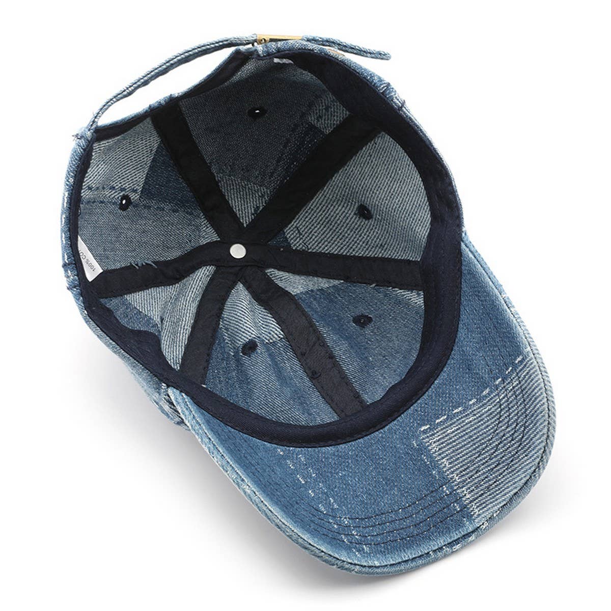 RETRO DENIM BASEBALL HAT FOR WOMEN MEN CWAH2817