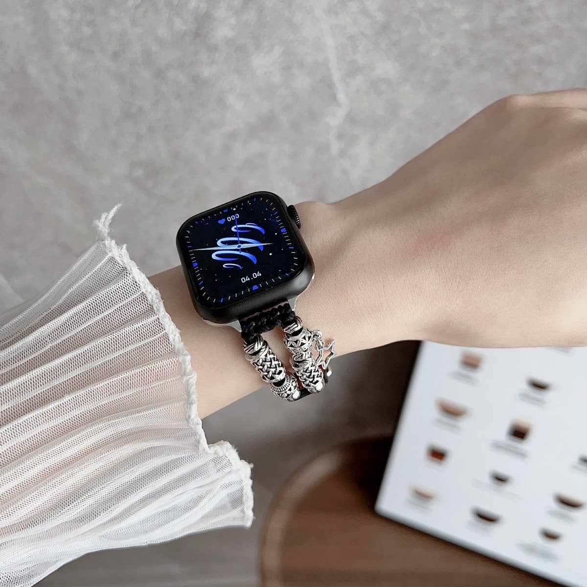 IWATCH9 1 SE FIVE POINTED STAR ORNAMENT STRAP_CWWW0061