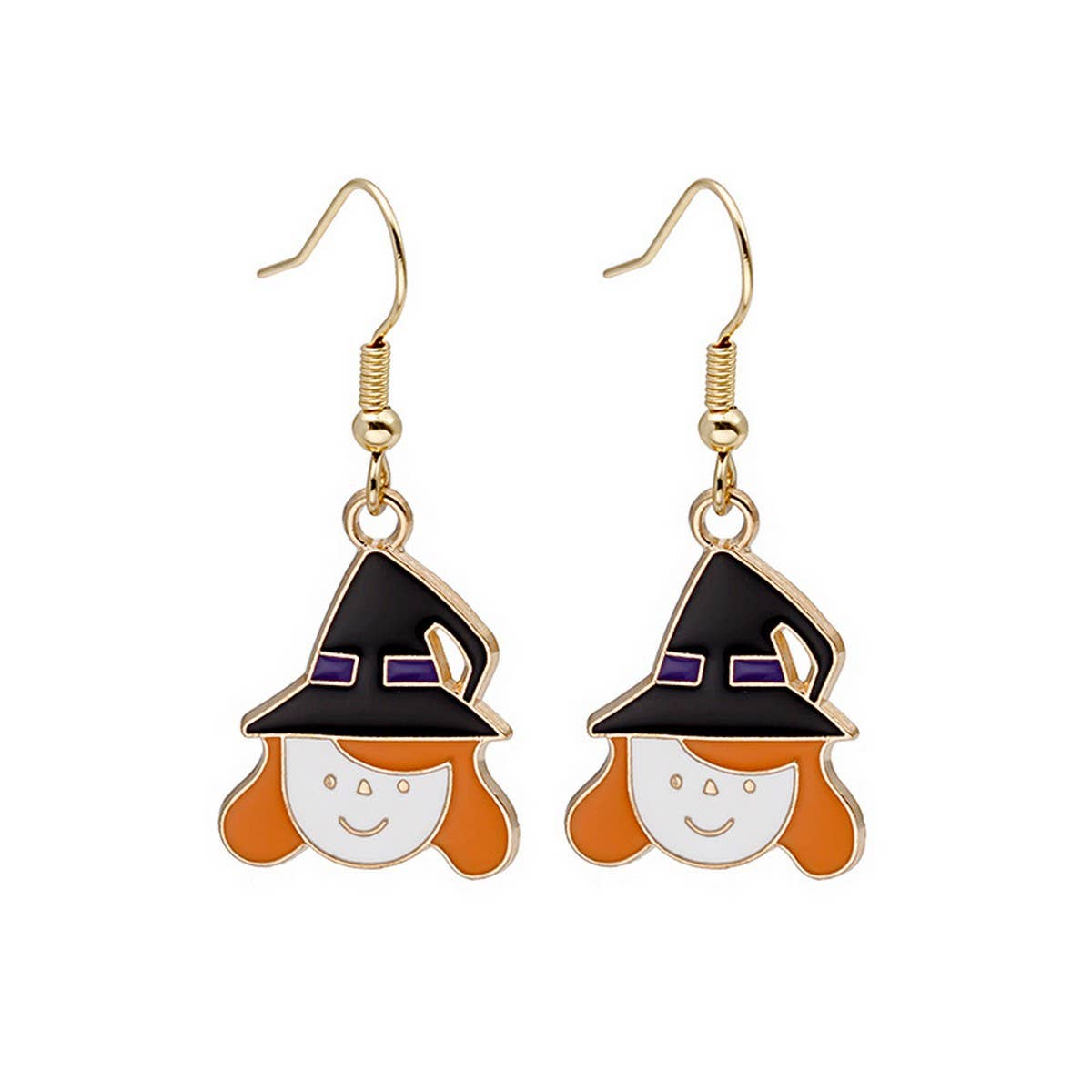POPULAR HALLOWEEN PUMPKIN HEAD EARRINGS_CWAJE1873