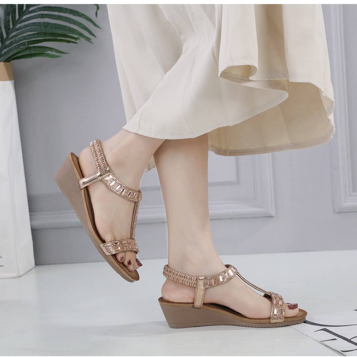 Bohemian Causal Open To Summer Sandal_Cwshs0527