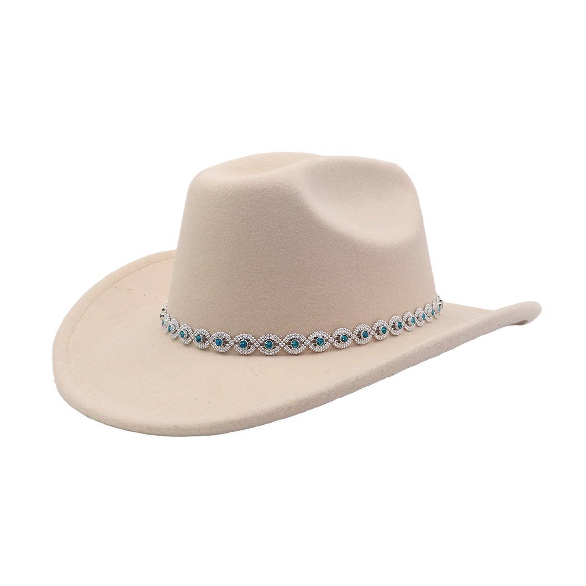 MEN WOMEN WOOL COWBOY FEDORA HAT NEW WINTER_CWAH04473